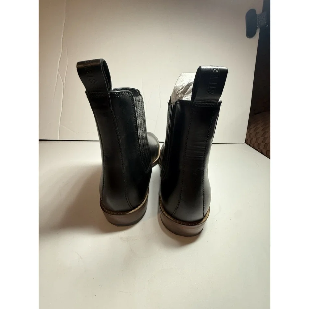 Steve Madden RYKER Black Chelsea Men's Ankle Boots Size 8.5D Men's
